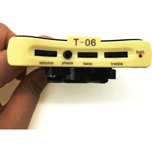 Acoustic Guitar Pickups Soundhole Piezo Pickup Guitar Black Accessories Parts LR