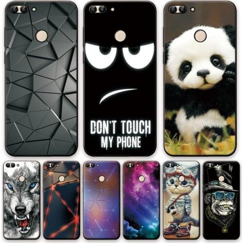 For Huawei P Smart 2018 Case Silicone Soft TPU Case For Huawei P smart Covers on Psmart 2018 FIG-LX1 Phone Case 5.65" Back Cover