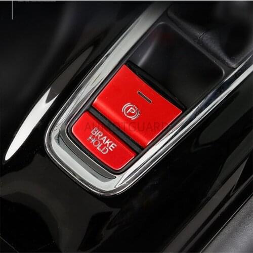 For Honda HRV 2014-2019 Decoration Protection Central Control Button Sticker Anti Scratch Sticker Car Decoration Accessories