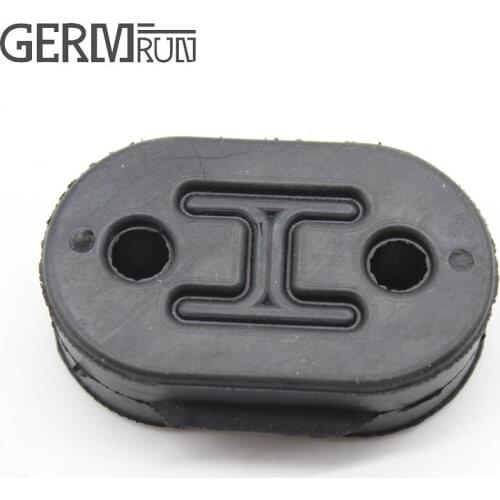 Diameter 11mm 2 Holes Universal Car Rubber Exhaust Tail Pipe Mount Brackets Hanger Insulator