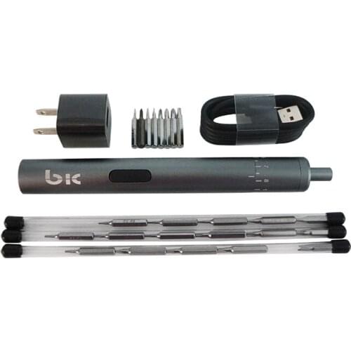 TBK 008 11-in-1 Adjustable Position Electric Charging Screwdriver Mobile Phone Repair Dismantling For iPhone LCD Glue Remove Kit