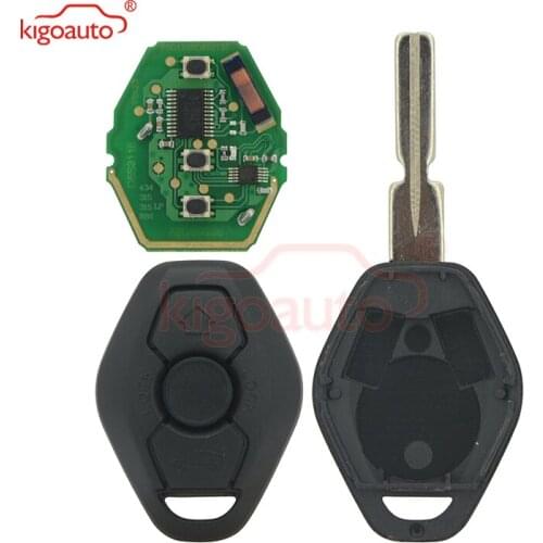 Kigoauto remote key for BMW 3 5 series CAS system 434mhz HU58 car key 2002 2003 2004 2005 2006