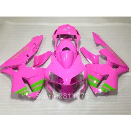 Injection molding plastic fairing kit for Honda CBR600RR 03 04 pink fairings set CBR600RR 2003 2004 AT05
