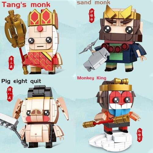 MOC Building Block Maker Movie Anime Classic Fairy tales Creative Assembly Model Children Toy DIY Build Brick Birthday Gifts