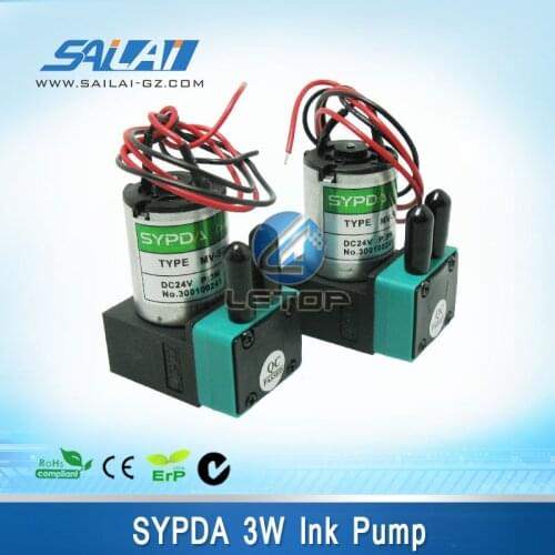 Hot sales! eco solvent printer small ink pump 24v 3w SYPDA MV-SD100E