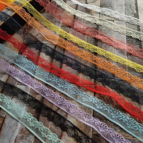Wholesale beautiful 10 yards 11 Colors 20 mm wide lace ribbon embroidery lace DIY jewelry decoration / clothing accessories