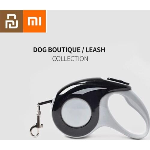 Xiaomi Pets Traction Rope Walking Dogs Artifact Retractable Dogs Traction Rope Running Automatic Contraction Anti Entanglement