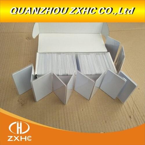 100PCS RFID UID White Cards 13.56mhz Block 0 Changeable