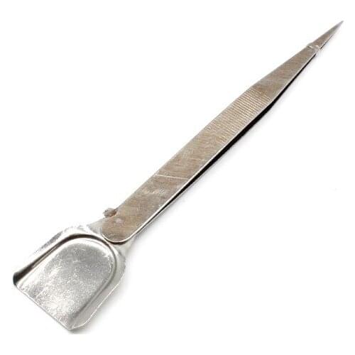 16CM Diamond Tweezers With Scoops Shovels Gem Beads Pick Up Tools For Jewelry
