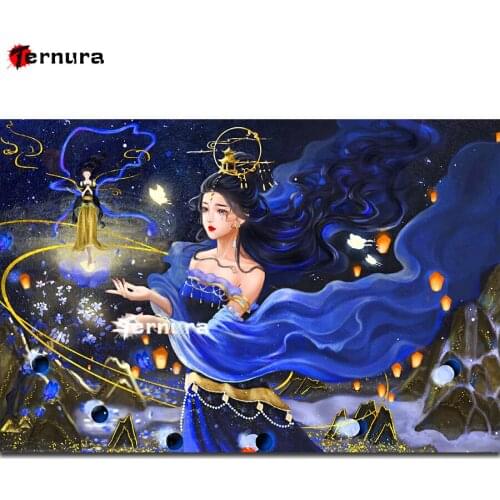 5D Diamond Embroidery Fantasy Classical Woman Diy Full Square Diamond Painting Rhinestones Handicraft diamond mosaic Home Decor