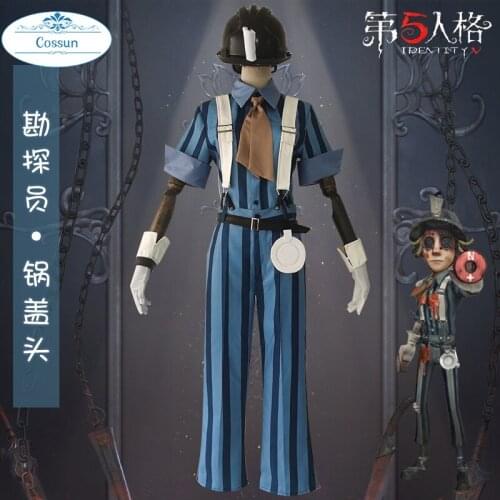 Anime! Identity V Norton Campbell Jarhead Skin Game Suit Uniform Halloween Carnival Party Role Play Clothing S-XXL For Unisex