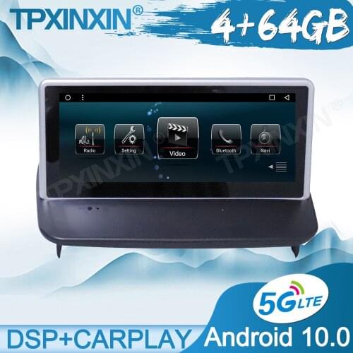 Wireless Carplay 4+64G Android For Volvo s40 c30 2004-2013 Car Multimedia Player Auto Radio Tape Recorder GPS Navigation DSP IPS