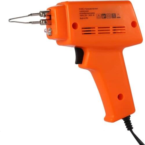 Household Electric Soldering Iron Lighting Solder Gun Set Rapid Heating with Solder Tip Paste Wire 220-240V 100W
