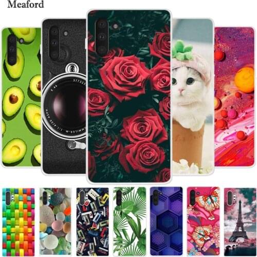 Case For Samsung Note 10 Plus Cover Silicone Soft TPU Back Cover For Samsung Galaxy Note 10 Lite Phone Case Note10 Plus Cartoon