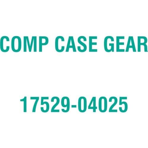 For Kubota 17529-04025 COMP CASE GEAR