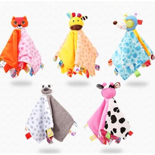 Personalised Baby Blanket Comforter Boy Girl Gift Tag Soft Plush