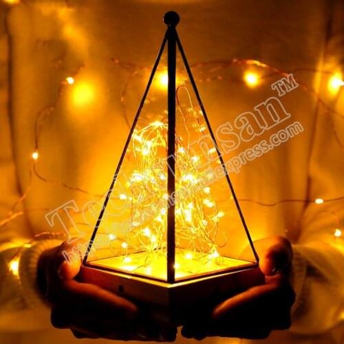 Creative birthday gift DIY Korea creative Indoor glass streamers Bluetooth sound lights