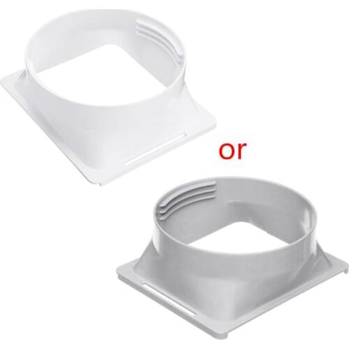 15cm Square Portable Air Conditioning Body Exhaust Duct Interface Pipe Connector