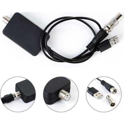 5V Low Noise USB TV Antenna Amplifier Digital Hd DVBT2 Signal Booster for TV Aerial