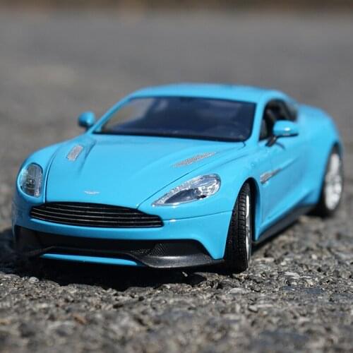 1:24 Aston Martin VANQUISH Alloy Sports Car Model Simulation Diecasts Metal Toy Vehicles Car Model Collection Childrens Toy Gift