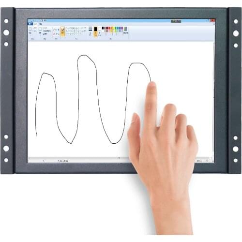 10 Inch 4:3 800x600 Small Size Cheap Open Frame Resistive Touch Screen Display Computer Monitor With VGA HDMI USB AV BNC