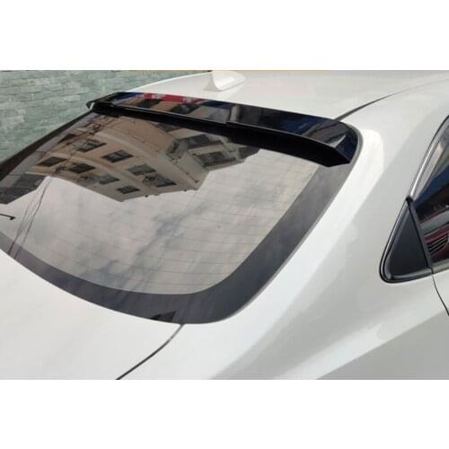 Rear Roof Unpainted Factory Spoiler Wing For 2019-2021 Toyota Corolla Sedan Model Window Side Lip Style New 1PCS
