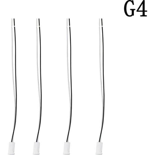 10pcs 20CM Crystal lamp holder lamp holder socket,G4 led/G4/bulb plug,12V 10-20W,lighting accessories