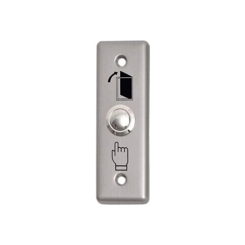 Rectangle Stainless Steel Exit Push Door Release Button Switch For Door Access Control