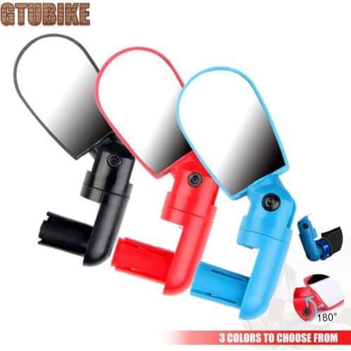 Adjustable 360 Rotatable Handlebar Glass Bicycle Mirrors Bicycle Rearview Mirror Bicycle Accessories