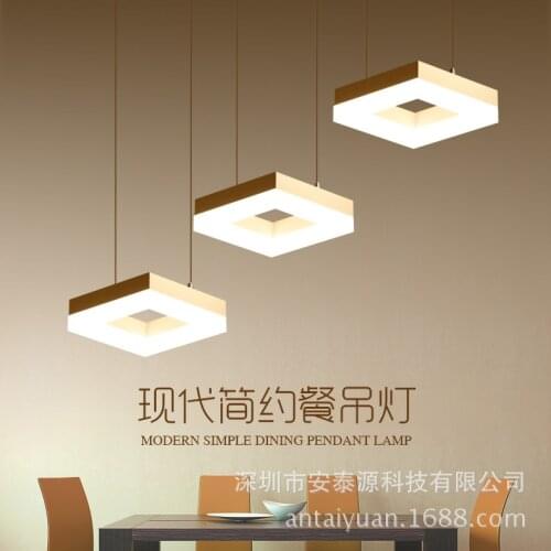 Modern led iron pendant lights hanging lights hanging lamp pendant lamp chandelier dining room