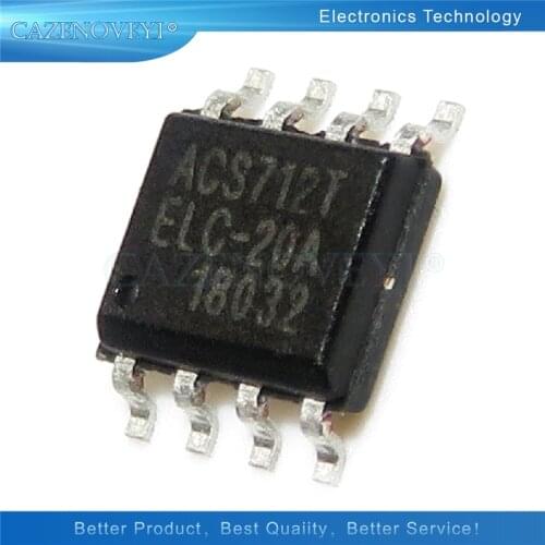 1pcs/lot ACS712ELCTR-20A-T ACS712-20A ACS712 712 SOP-8 In Stock