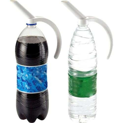 1pc Plastic Bottled Beverage Handle Soda Coke Drinkeware Water Spout Bottle Holding Handles Drop Shipping