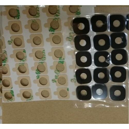100pcs For Samsung Galaxy J7 Prime On7 G610 J5 Prime On5 G570 Back Rear Camera Glass Lens Part With Stickers