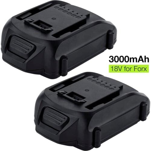 2Pack 3000mAh 18V Replacement Battery for Worx WA3512 WA3511 WA3512.1 WX163 WG540 20V Worx WA3520 WA3525 Li-ion Battery Pack