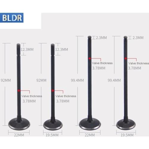 3.78mm Motorcycle Inlet Outlet Intake Valve Exhaust Valve Stem Kit For Honda CB400 CB 400 VTEC 2001-2014 2013 2012 2011 2010 09