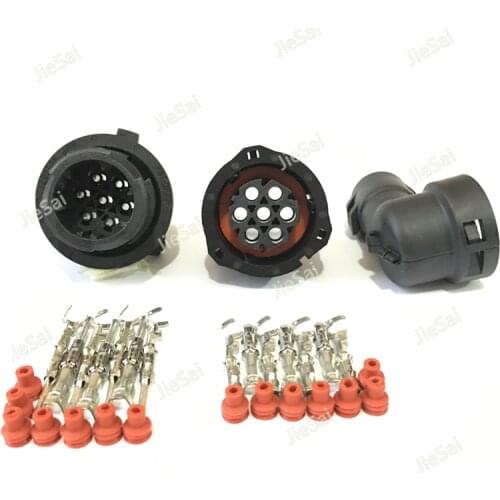 AMP 7 Pin Auto Sensor Plug Waterproof Electrical Wire Connector For Car Oil Exploration Railway 1718230 967650-1 965783-1