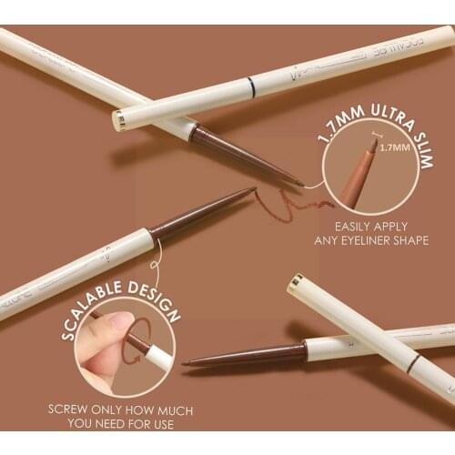 Colored Eyeliner Waterproof Pencil High Quality Professional For Eyes Arrows Beauty Woman Glossy Makeup Pen Liner 1.7mm Gli W8J2