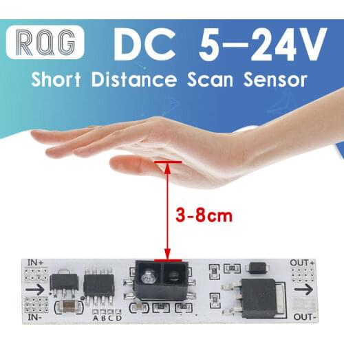 Short Distance Scan Sensor Sweep Hand Sensor Switch Module 36W3A Constant Voltage for Auto Smart Home Compatible multi-function
