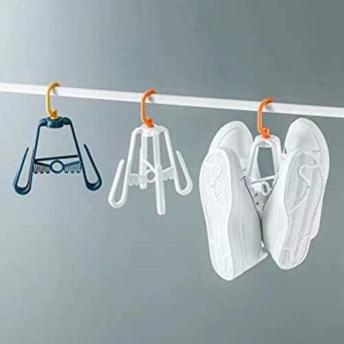 Hot Windproof Dry Shoe Rack Storage Rack Shoes Holder Drying Clothes Rack 3 Piece Drying Rack Rotating Drying Racks