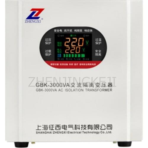 220V Isolation Transformer Single-Phase Intelligent Isolation Power Supply Machinery For Small Portable Commercial Maintenance