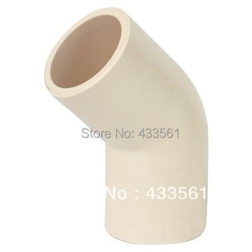 Quality Enviroment friendly CPVC Elbow 45deg Size DN20 Fitting Connector for water