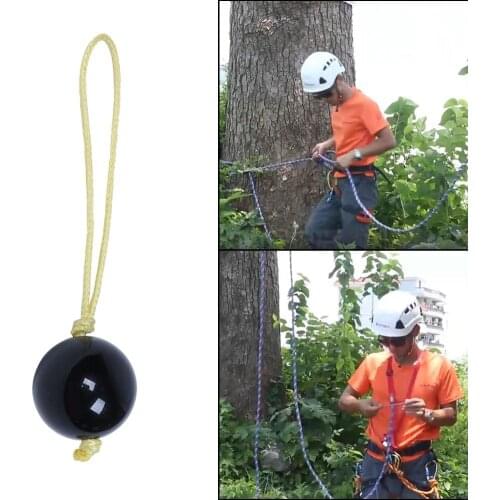 Wholesale 2Pcs Tree Climbing Arborist Retriever Balls Rope Guide Ring Friction Saver Tools