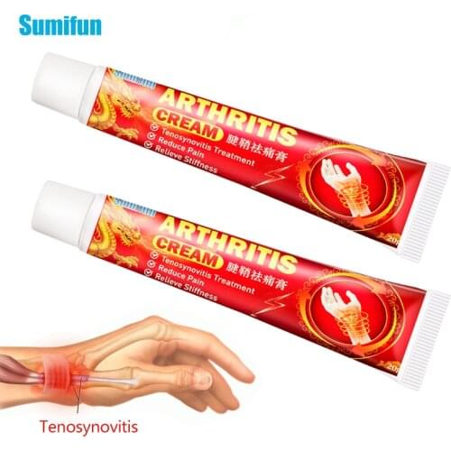 Sumifun 2pcs Arthritis Ointment For Hand Wrist Thumb Finger Pain Relief Oil Tendon Sheath Therapy Tenosynovitis Cream Pain Cream