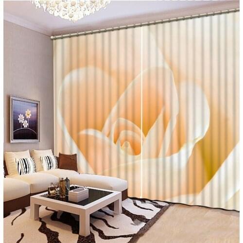 Fashion rose flower curtains