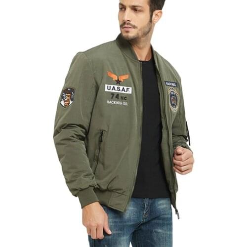 HORMETCI Parkas Men Good quality 2019 New arrival winter Short Jackets lightweight mens coats cotton-padded zipper casual Parka