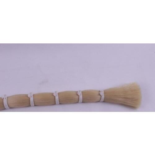 New 400g 75 - 85 cm violin cello viola bow horse hair white mongol A#3