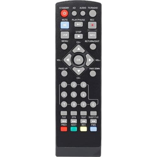 New Remote Control for AJ TV Set Top Box DVB-90 DVB90+ DVB-92 DVB-93 Controller