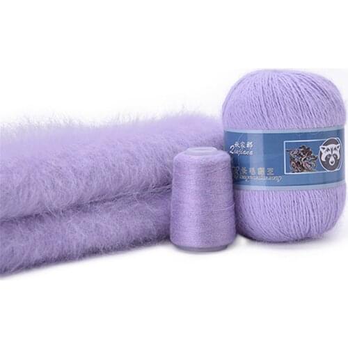 Mink Wool Yarn Mink Wool Yarn Long Wool Mink Wool Mink Wool Hand Knitted Medium Mink Wool Yarn