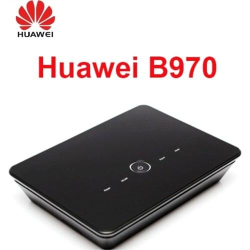 Unlocked Huawei B970 3G wireless Router Gateway HSDPA WIFI router With SIM Card Slot 4 LAN port