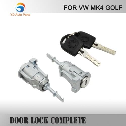 DOOR LOCK SERIES FOR VW FOX COMPLETE DOOR LOCK SET + 2 KEYS FRONT LEFT REPLACEMENT PARTS